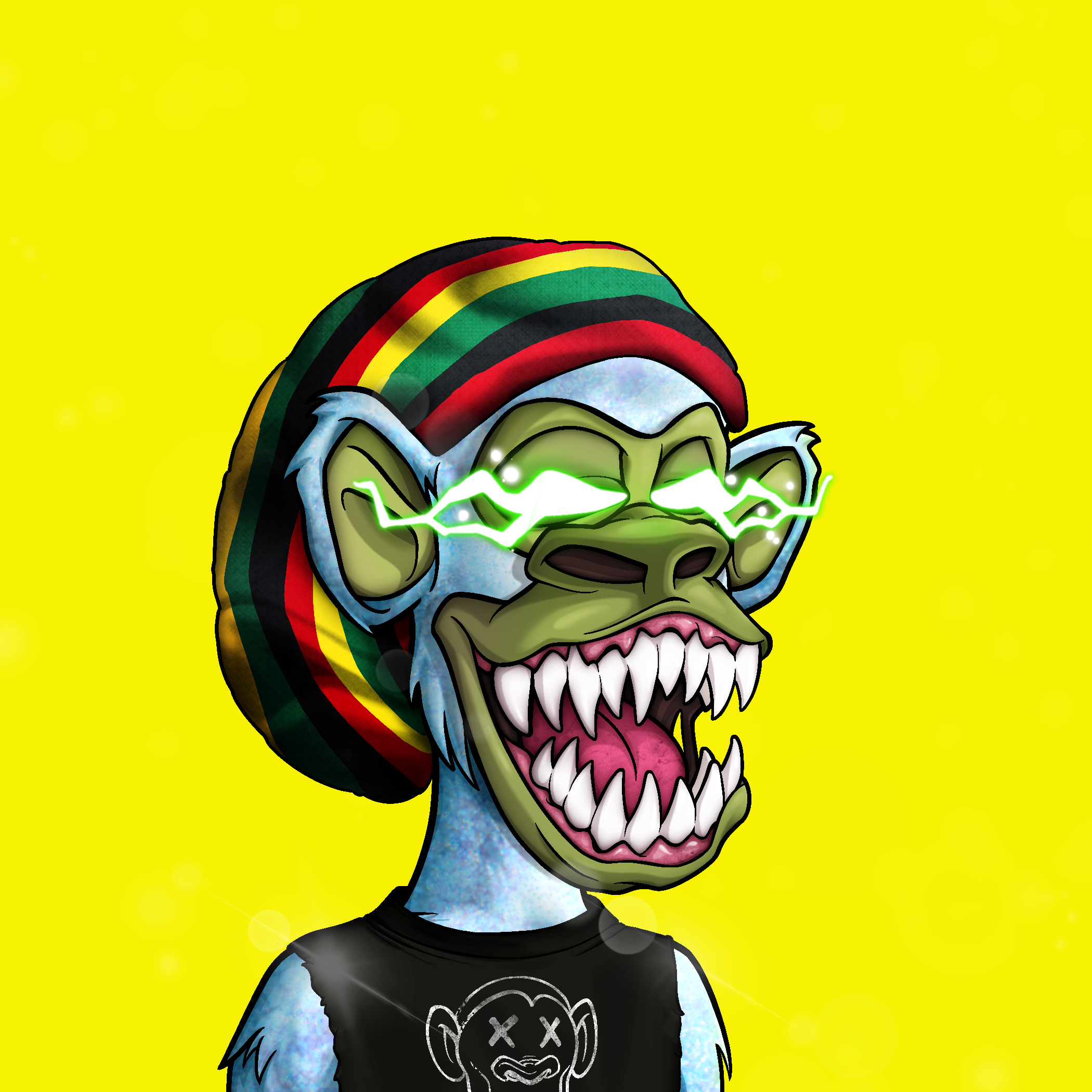 #2887 Rasta Monsta